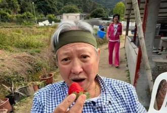 73岁洪金宝独自坐轮椅买猪肉！银发苍苍无人陪