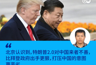 北京改变了对特朗普政府的反应模式