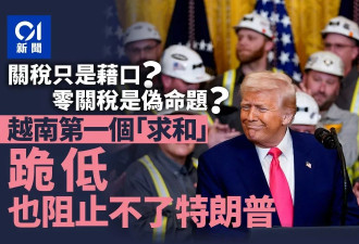 零关税是伪命题 “下跪”也阻止不了特朗普