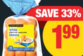 本周特价：牛奶$4.99 哈密瓜$1.88 菜油$5.88 10lb土豆$1.99