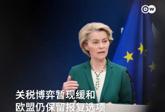 关税博弈缓和 欧盟将暂停对美国商品征收反制关税