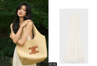 陈都灵一身白裙妥妥的现代贵女，孙千示范夏日海岛风 | 一周星装