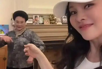 伊能静与婆婆欢乐跳舞互动，婆媳关系简直逆天好