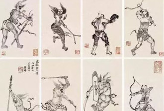鬼长什么样？古代画家们早已画出，胆小莫看