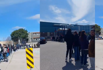 夸张!加拿大连锁超市惊现"百米长龙"!大批人苦等!全网直呼"扎心"!