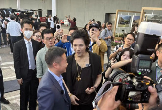 41岁向佐在香港活动，身材胖了好多，化着大浓妆，看起来好辣眼睛