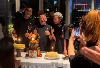 曾志伟72岁生日排场大，港星扎堆