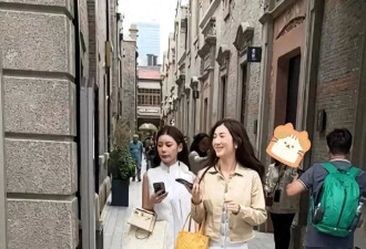 马筱梅生图下原形毕露，又黑又矮被闺蜜抢了风头
