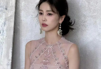 白鹿选对造型太惊艳，穿粉色轻纱犹如韩剧少妇，换风格美出新高度