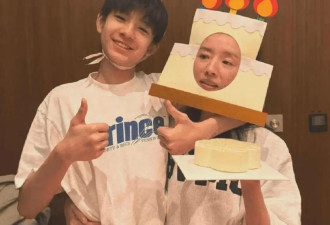 44岁董洁晒15岁儿子生日近照，震惊全网：咋成了这样……