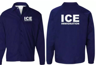 ICE夹克成亚马逊畅销品 有人穿上它“找乐子”
