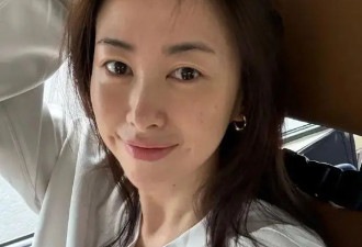 41岁朱珠晒素颜照，曾连续十年上榜全球百位最美面孔