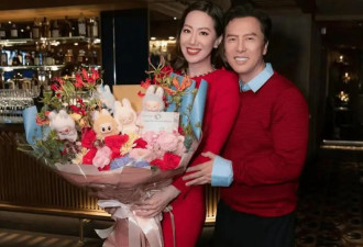 甄子丹为小18岁太太庆生！又亲又抱堪称宠妻狂魔!