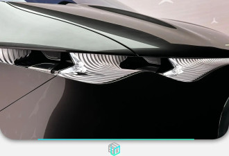 令人惊艳的豪华MPV 实拍奔驰Vision V概念车