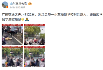 浙江车辆校门口冲撞人群 传10多人身亡 惨况曝光