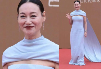 华表奖红毯女明星生图：景甜关晓彤造型翻车，章子怡蒋勤勤气质好3