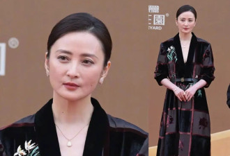 华表奖红毯女明星生图：景甜关晓彤造型翻车，章子怡蒋勤勤气质好3
