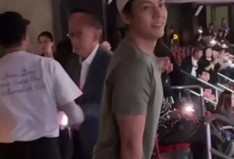谢霆锋与两儿子聚餐，兄弟俩认真听爸爸讲话