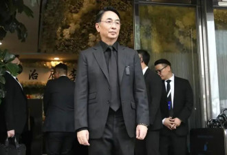 李兆基出殡！五个子女送别父亲 徐子淇金发大气 李家诚眼睛肿了