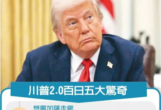 执政满百日 川普自言治理全世界：我获得很多乐趣