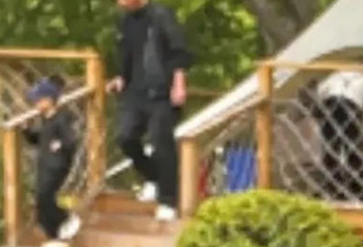 赵丽颖与神秘男子带儿子郊游，男方疑似赵德胤