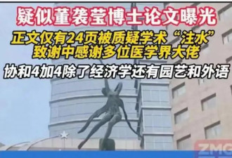 董小姐履历事件闹大 胡锡进发声，北京协和沦陷