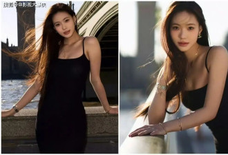 小S二女儿出国散心，晒出多张美照，网友：在她身上竟看到了大S的影子