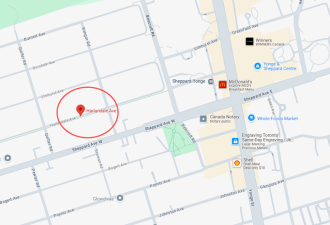 Yonge/Sheppard有人持刀伤人，20岁小伙重伤！嫌犯在逃