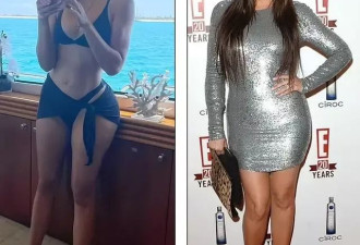 卡戴珊家最胖姐妹“纯天然”减重40磅，精瘦身姿夺目