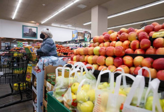食品价格创2年新高 更昂贵的食品杂货正在逼近