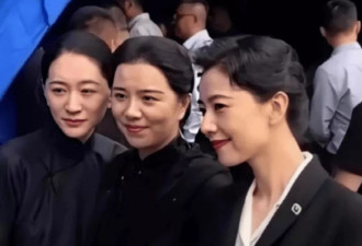 当李小冉同框高圆圆，寡淡美VS明艳美的差距