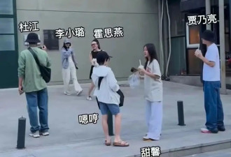 贾乃亮杜江两家共同出游，李小璐贾乃亮离婚后同框，被质疑已复婚