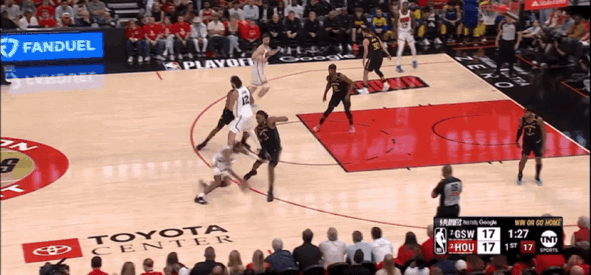 NBA季后赛：勇士4-3淘汰火箭将战森林狼
