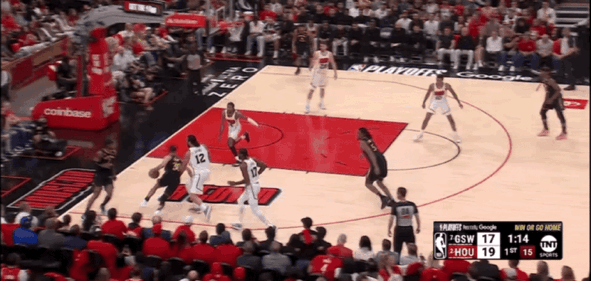 NBA季后赛：勇士4-3淘汰火箭将战森林狼