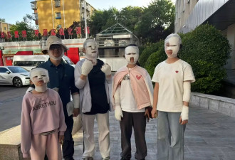 烧烤遇炉子爆炸 7人被炸伤 包成“木乃伊”