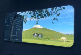 中国山寨富士山爆红 “土堆涂白漆” 网友怒批