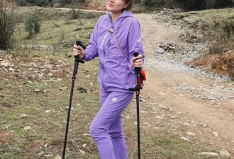 杨天真与章泽天不丹徒步，腿细如杆脸却大到离谱