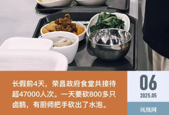 五一最火景点，竟是政府机关食堂？