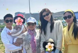 奚梦瑶和老公过二人世界！五一假期巴黎旅游，何猷君搂着高大的她