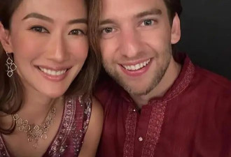 谢婷婷怀孕后首晒全家福，婴儿车和衣服已备好，提前迎接宝宝降临