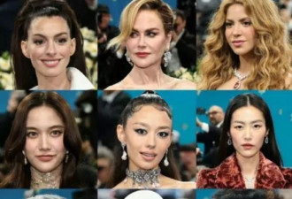 MetGala红毯：Lisa的腿，金卡戴珊的胸，还有刘雯