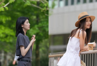 看杭州街拍我才懂 初夏穿裙子可以这么高级