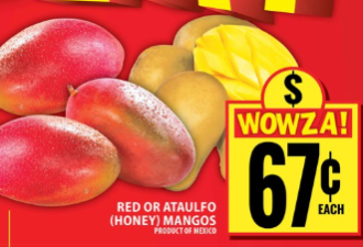本周特价：玉米$0.33 蓝莓$1.99 牛奶$4.99 茉莉香米$13.88