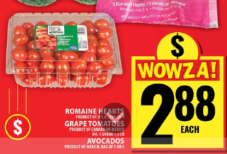本周特价：玉米$0.33 蓝莓$1.99 牛奶$4.99 茉莉香米$13.88