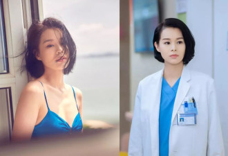 45岁胡杏儿蓝透人鱼裙大秀身材，首度回应老公夜店偷食
