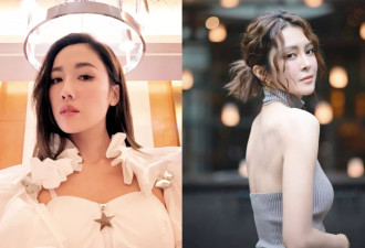45岁胡杏儿蓝透人鱼裙大秀身材，首度回应老公夜店偷食