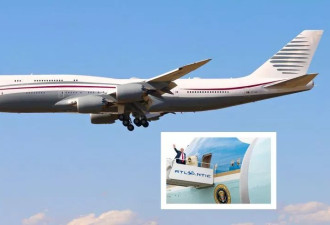 “空中宫殿” 卡塔尔送的豪华747-8 川普打算离任后继续用