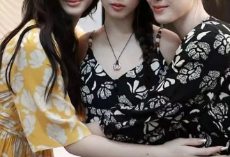 钟丽缇与三个女儿拍母亲节大片，个个貌美如花