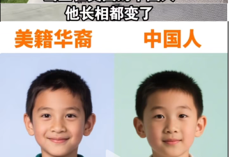 都是龙的血脉，在美国长大的就比国内的孩子帅气？