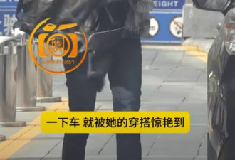 李亚鹏女儿李嫣回北京，打扮时髦逛商场